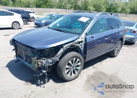 2017 Subaru Outback 2.5I Limited из США, поврежденный, VIN 4S4BSANC4H3249919